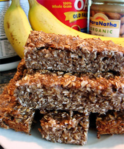 Healthy Chocolate Protein Peanut Butter Bars